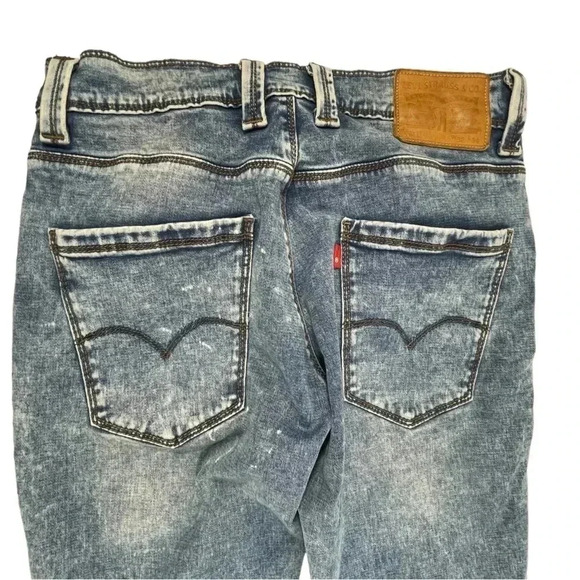 Levi’s 511 Straight Leg Blue Jeans Size  32 - Picture 8 of 11